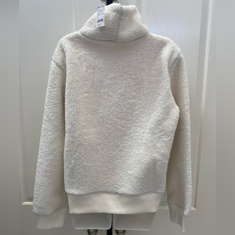 NEW wTag-Brooks Brothers Off White Mock Pullover Jacket XL - Picture 3 of 5